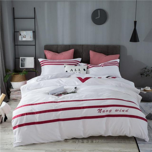 Naval style duvet cover bedding set