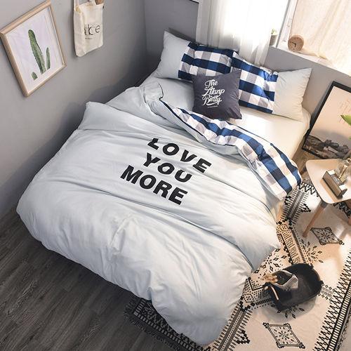 "love" Duvet Cover bedding set