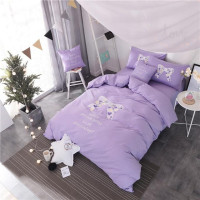 Big bow printed Duvet bedding Set