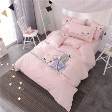 Girl printed Duvet bedding Set