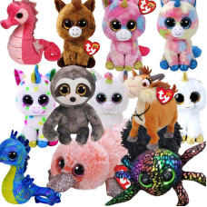 Big Eyes Unicorn Ghost Plush Toy Doll