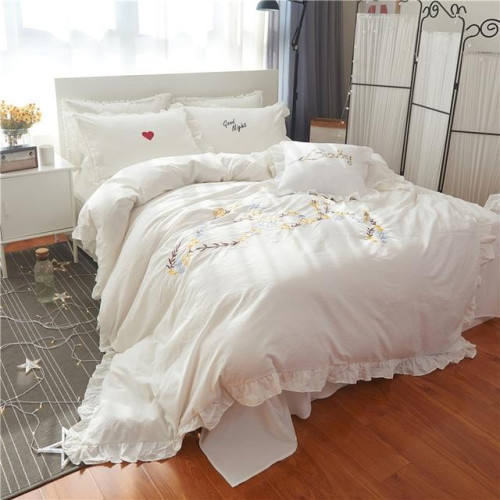 heart-shaped smile duvet cover bedding set