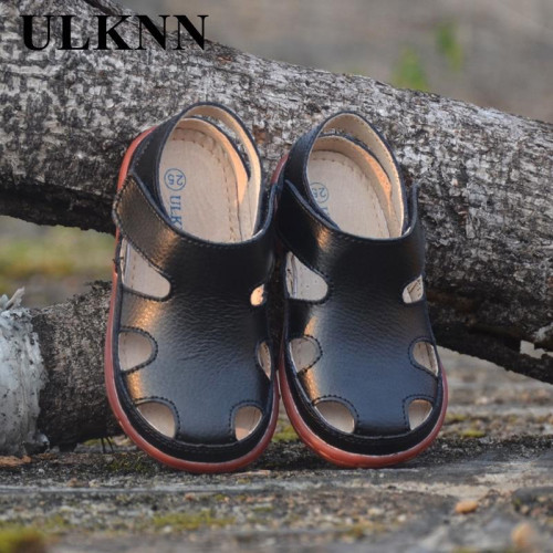 boys Girls Genuine Leather Sandals