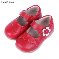 Girls Flower Casual Sneakers leather shoes