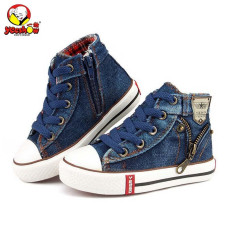 boys girls Jeans Denim Casual  Sport Sneakers