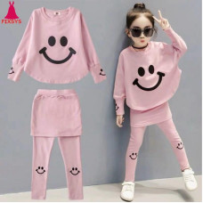 Girls Clothes Autumn Spring Long Sleeve Tops + Pants sets