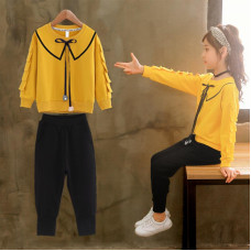 Girls Long Sleeve winter Shirts + Pants sets