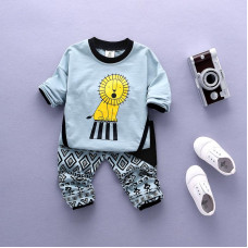 Boys Cartoon T Shirt and Pants Set