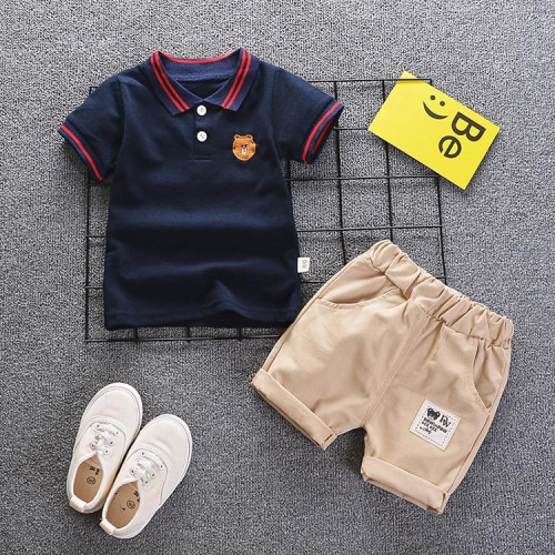 fashion summer boys clothing set