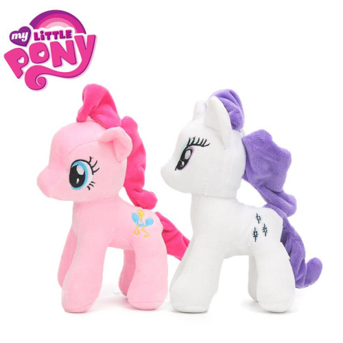 22cm My Little Pony Toys Friendship is Magic Princess Cadence Celestria Rainbow Dash Pinkie Pie Rarity Pony Plush Stuffed Dolls