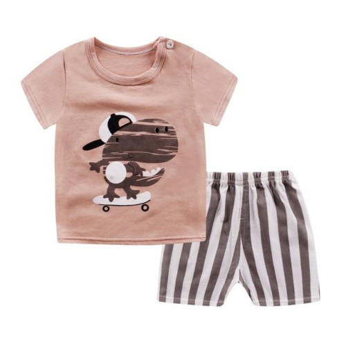 Summer Boys Clothing Set T shirt+shorts