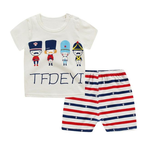 Summer Boys Clothing Set T shirt+shorts