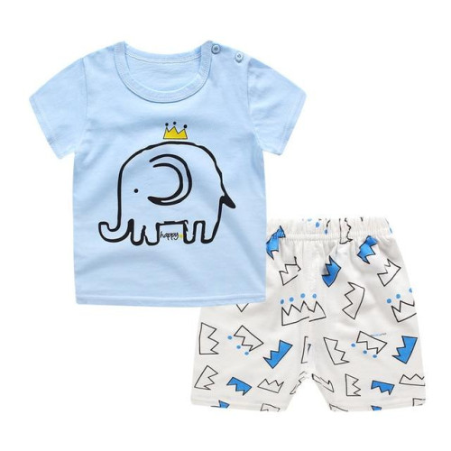 Summer Boys Clothing Set T shirt+shorts