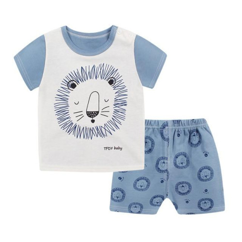 Summer Boys Clothing Set T shirt+shorts