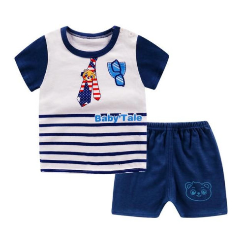 Summer Boys Clothing Set T shirt+shorts