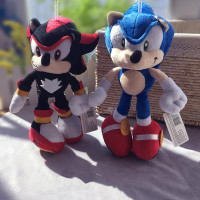 Black Blue Shadow Sonic Plush Soft Stuffed Toy