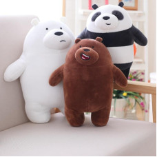 We Bare Bears Plush Toy Cartoon Bear Stuffed Panda Doll