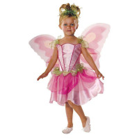 Girls pink butterfly halloween costume