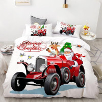 3D HD Digital Printing Custom cartoon duvet Cover bedding set