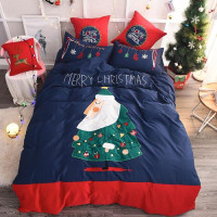 christmas tree duvet cover bedding set