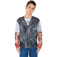 Biker Shirt Boys cosplay halloween Costume