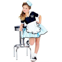 50s Favorite Girls Car Hop halloween Costume