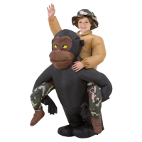 Riding Gorilla Boys halloween costume Inflatable