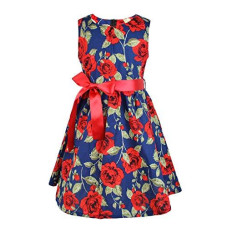 Summer Floral Cotton Girls casual Dress