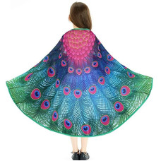 girls Fairy Peacock Wings halloween Costumes