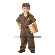 UPS Guy Boy's halloween Costume