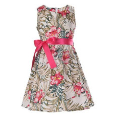 Summer Floral Cotton Girls casual Dress