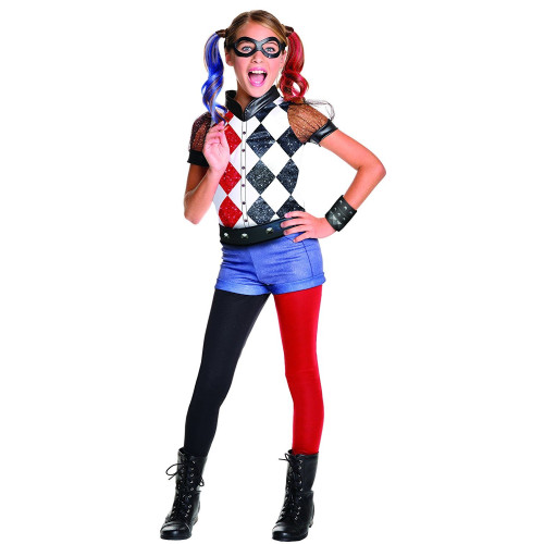 DC Superhero Girl's Harley Quinn halloween Costume