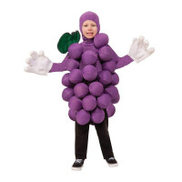 boys girls purple grapes halloween costume