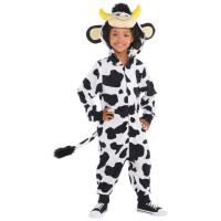 boys girls halloween cow onesie costume