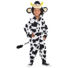 boys girls halloween cow onesie costume