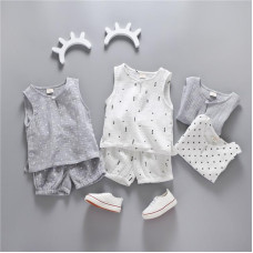 Boys Summer Casual T Shirt + Shorts Set