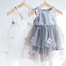 Girls Casual Flower Costume  Little Princess Dresses