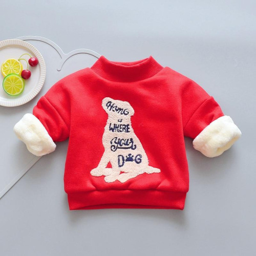 winter boys sweatshirts fleece t-shirts