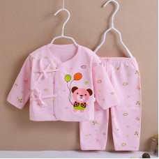 Boys Girls Cotton T shirt + Pants Sleepwear set