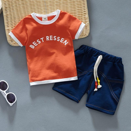 Boys short sleeve T shirt + Shorts set