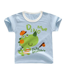 boys girls cartoon tops casual sport tshirt