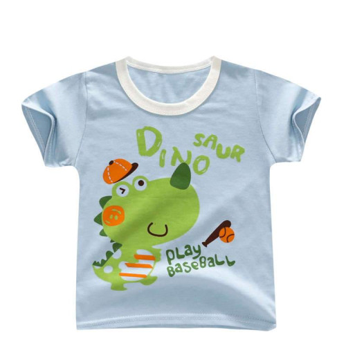 boys girls cartoon tops casual sport tshirt