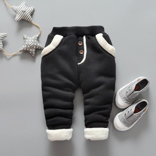 thick warm pants for girls&boys