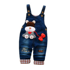 girl boys denim overalls bib pants