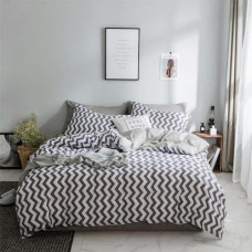 Wave pattern Duvet Bedding Set