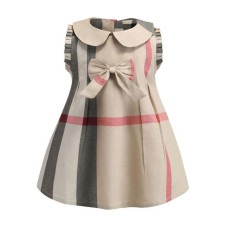 Girls Casual Striped Cotton Summer dress