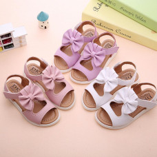 Sandals Bowknot Girls Flat Shoes