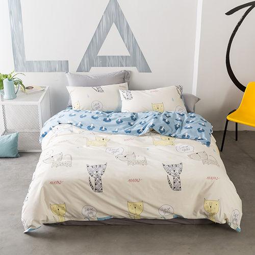 cats Printed Duvet bedding Sets