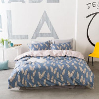 Feather Printed Duvet bedding Sets