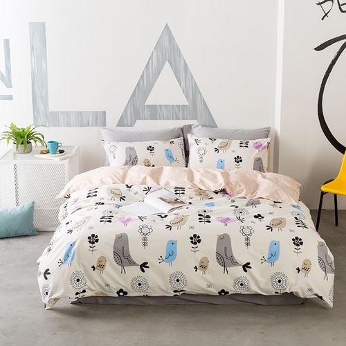 Birds Printed Duvet bedding Sets